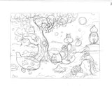 zNight Creatures sketches folio