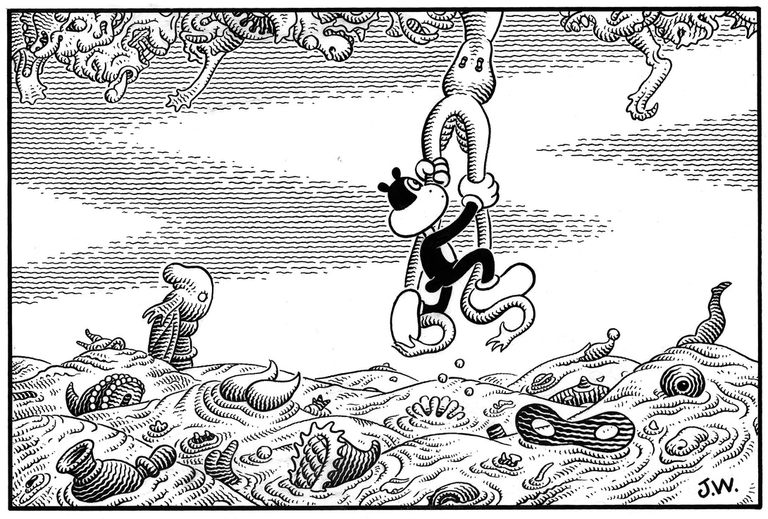 Original Art: Escape From Life's Filthy Swogglepot