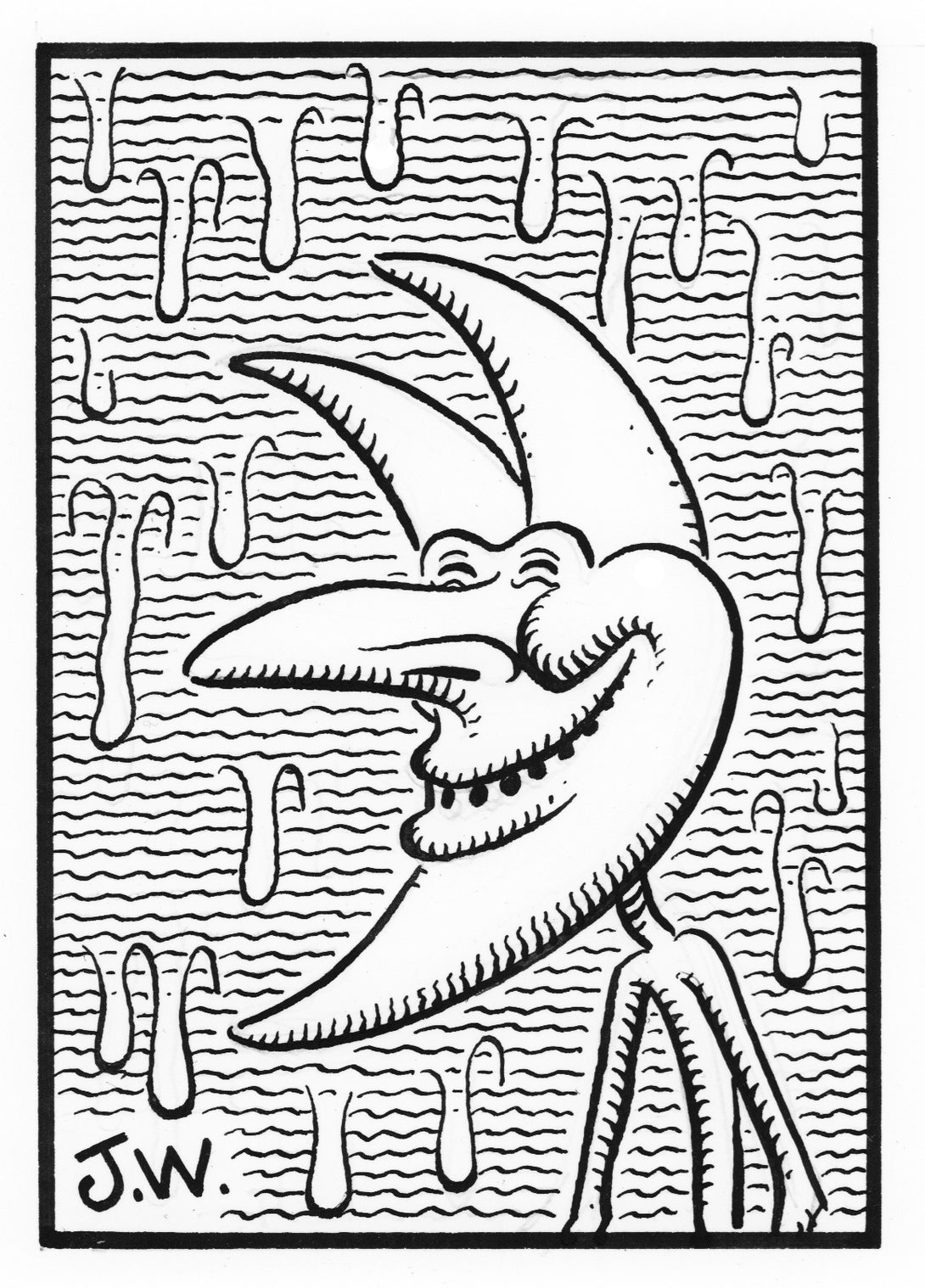 ORIGINAL ART- Whim In Los. Angeles