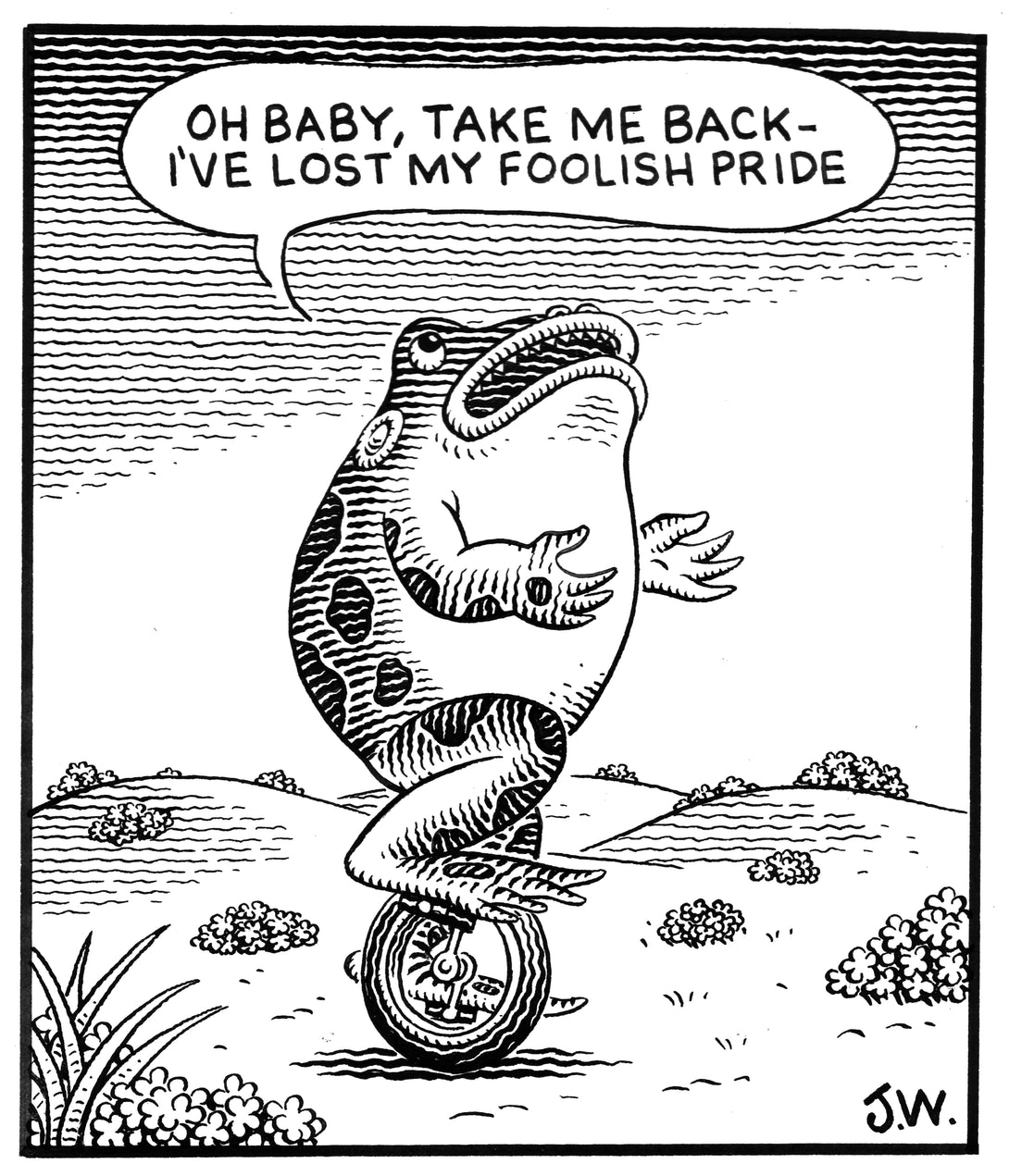 Original Art: Oh Baby, Take Me Back
