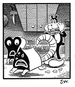 Original drawing from PUPSHAW FURIOSO: 