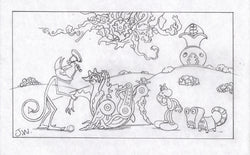 Original art- pencil drawing