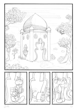 zFRAN alternate page one pencils!